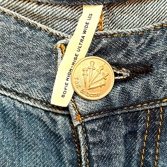 Rag & Bone Sofie High Rise Ultra Wide Leg - Picture 8 of 14